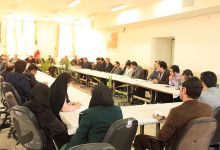 نشست هیات رئیسه دانشگاه صنعتی شاهرود با دانشکده کشاورزی